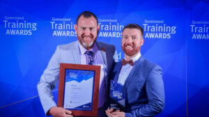 Michael Dibdin wins at Queensland Training Awards!
