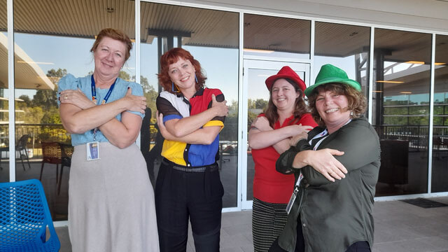 Kate, Yas, Lauren, and Trudy