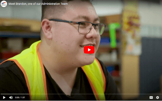 Brandon in 2019 on the truth about disability.