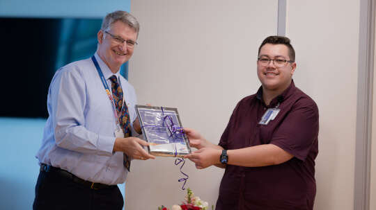 David & Brandon together