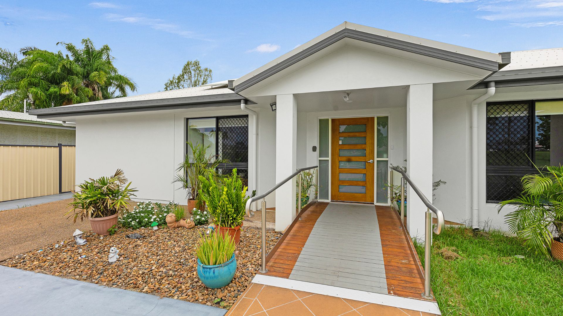 A supported independent living home.