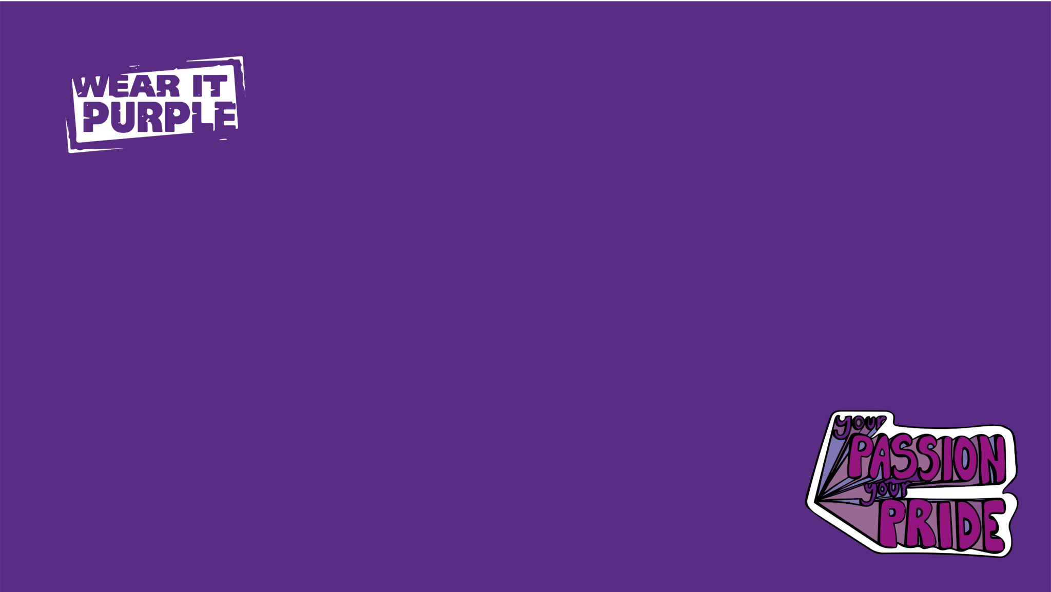 Wear it Purple – Microsoft Teams Background 2