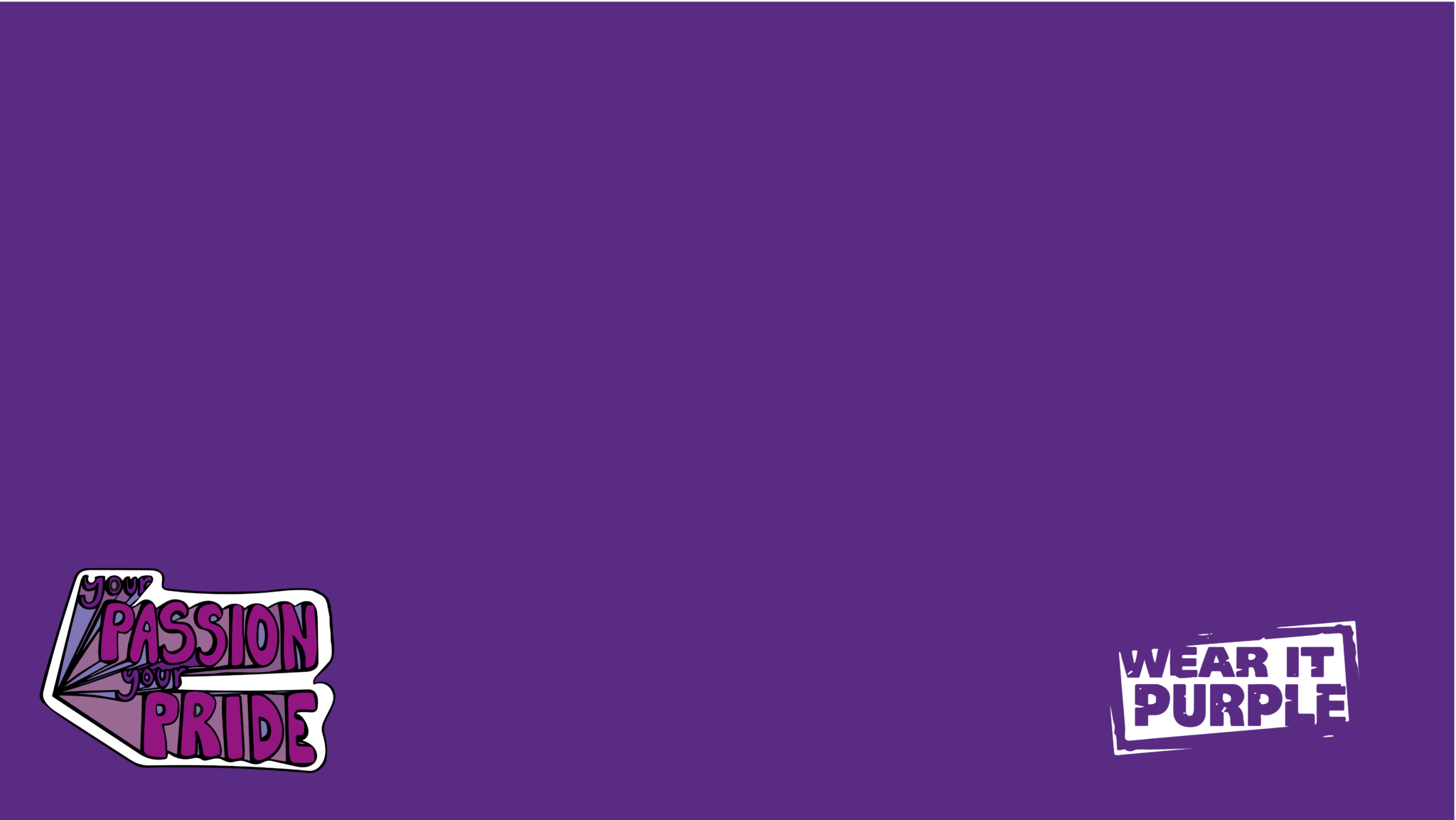 Wear it Purple – Microsoft Teams background 1