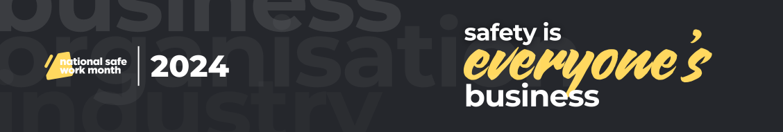 2024 National Safe Work Month – LinkedIn Banner
